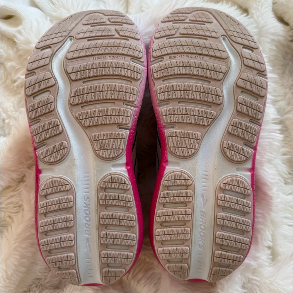Brooks Empower Her Ghost Max 2 Running Shoe Sport Fuchsia/Orchid/White Sz 10 - Picture 12 of 14